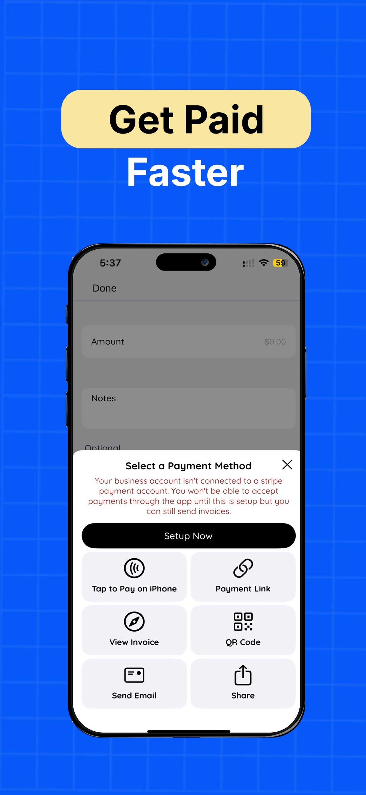 Invoice Blu : Invoice Maker iPhone screenshot 6