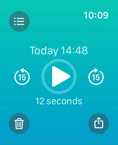 Just Press Record Apple Watch screenshot 4
