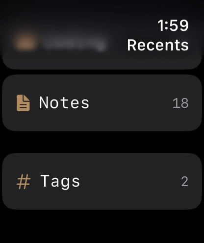 Just.txt • Plain Text Editor Apple Watch screenshot 2