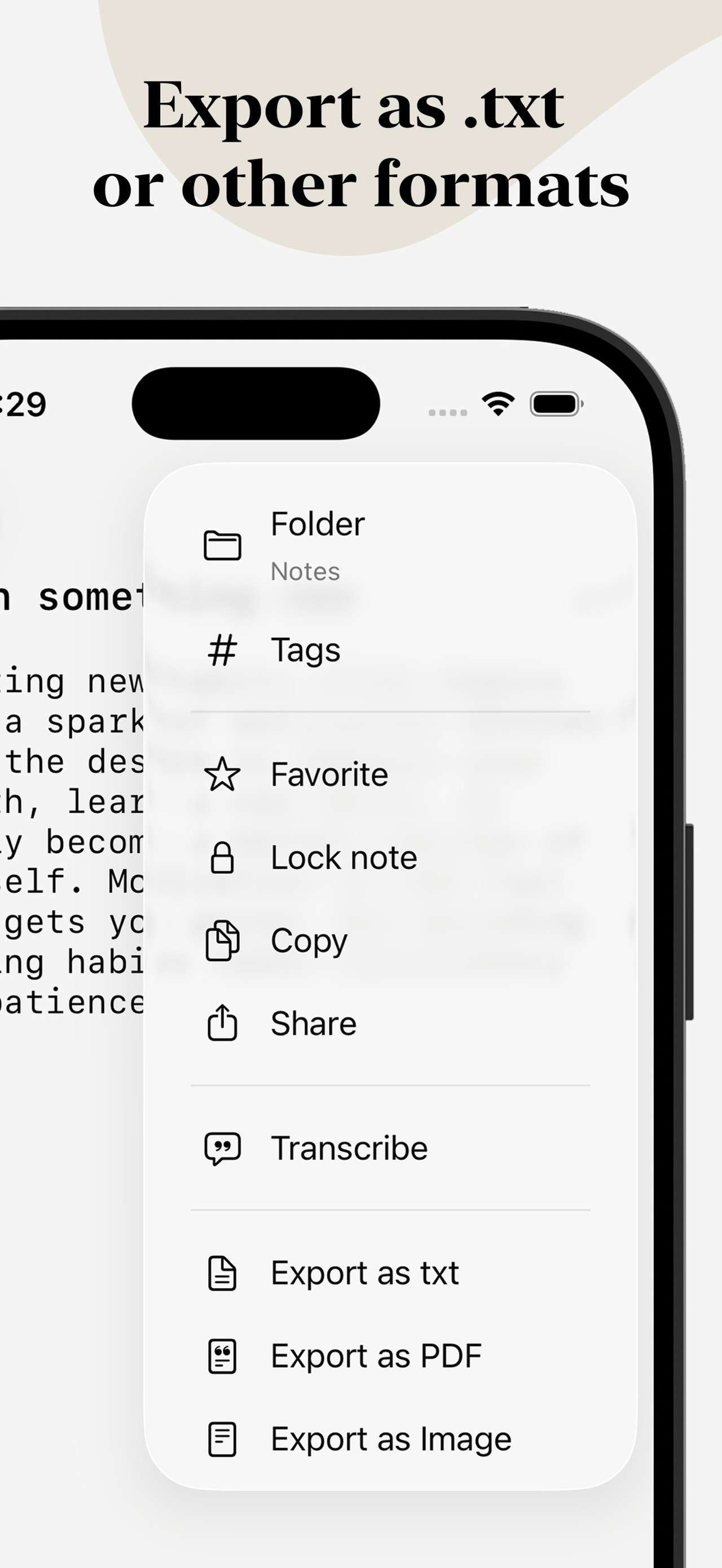 Just.txt • Plain Text Editor iPhone screenshot 5