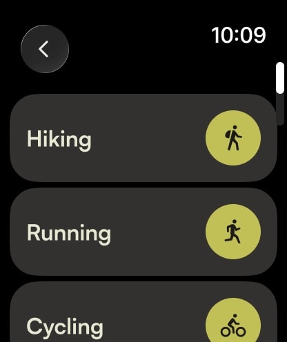 komoot - hike, bike & run Apple Watch screenshot 4