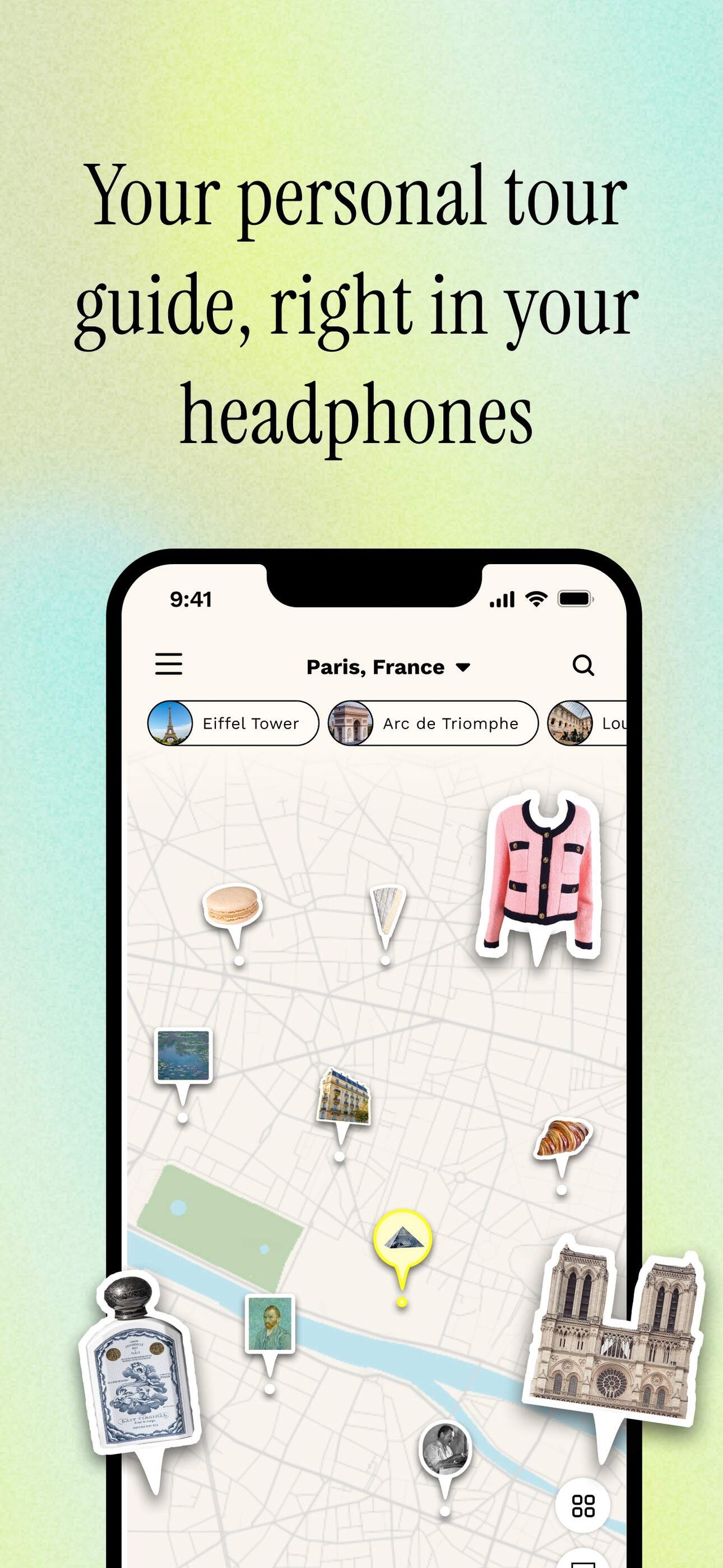 Le Walk: Audio Guides & Tours iPhone screenshot 1