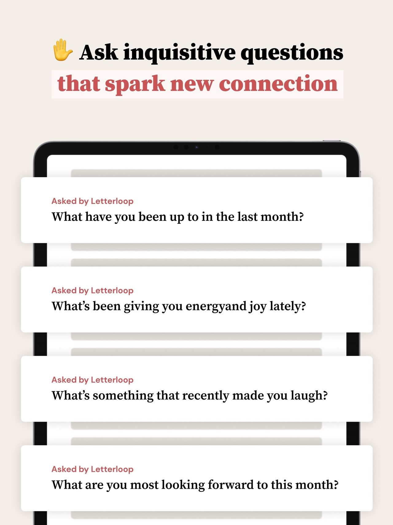 Letterloop: Group Newsletters iPad screenshot 4
