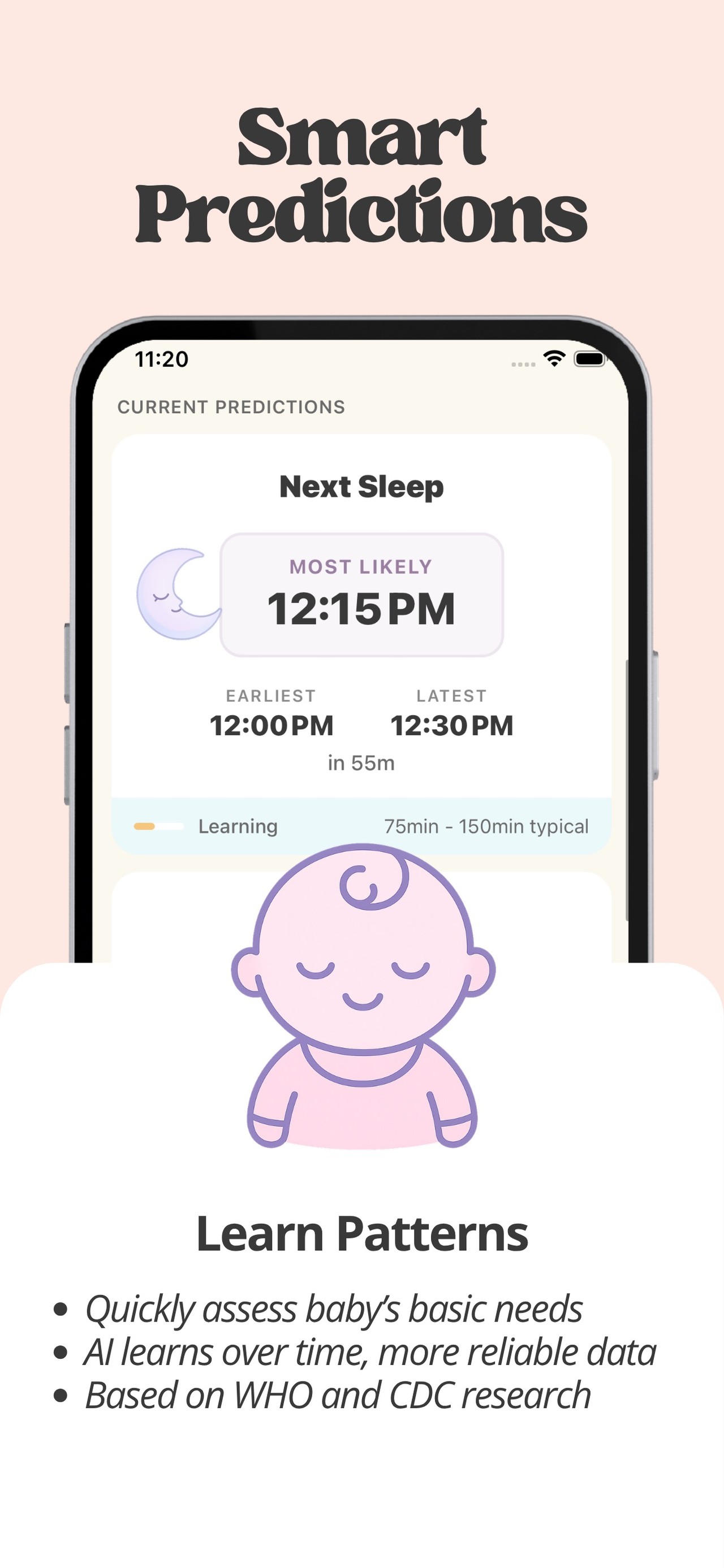 LilSense - 3am Baby Tracker iPhone screenshot 3