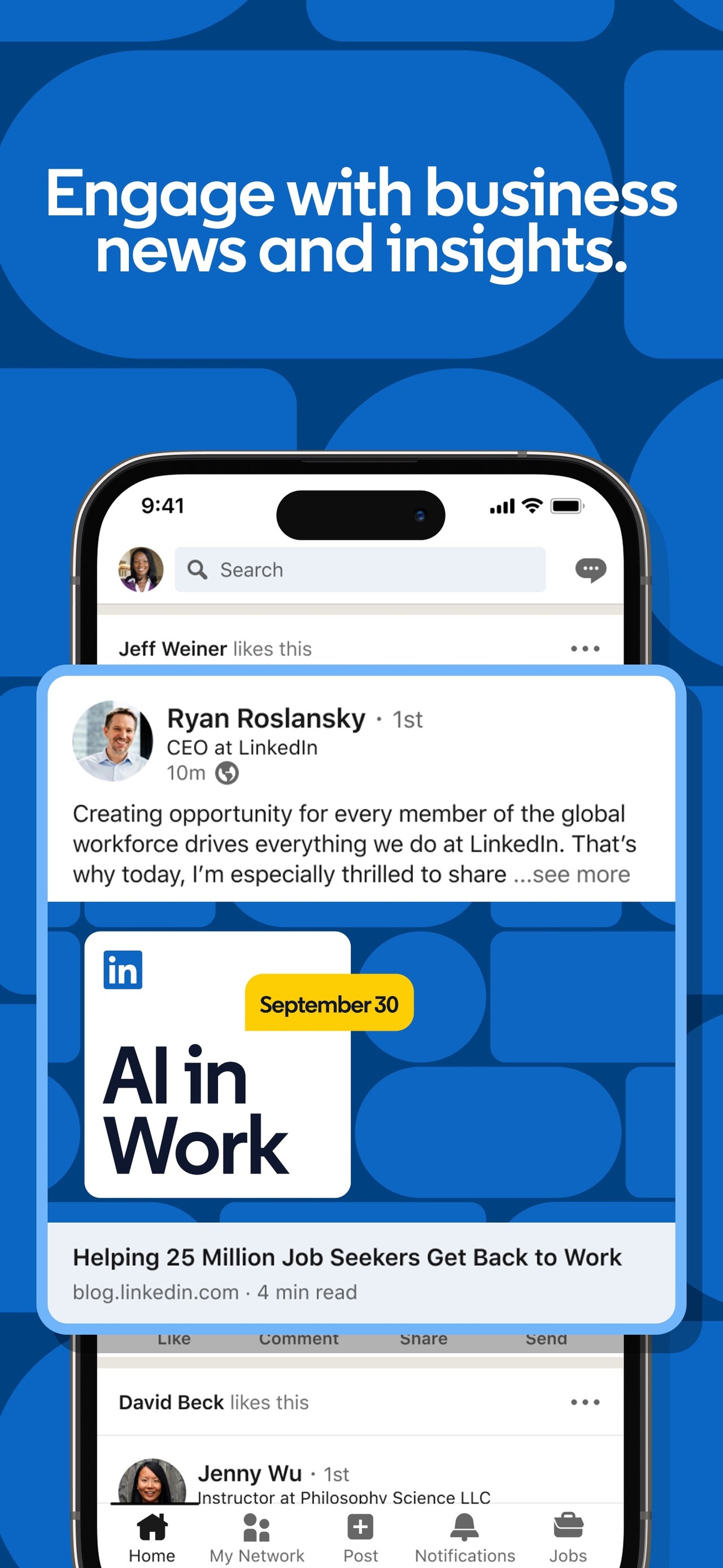 LinkedIn: Community & Network iPhone screenshot 6
