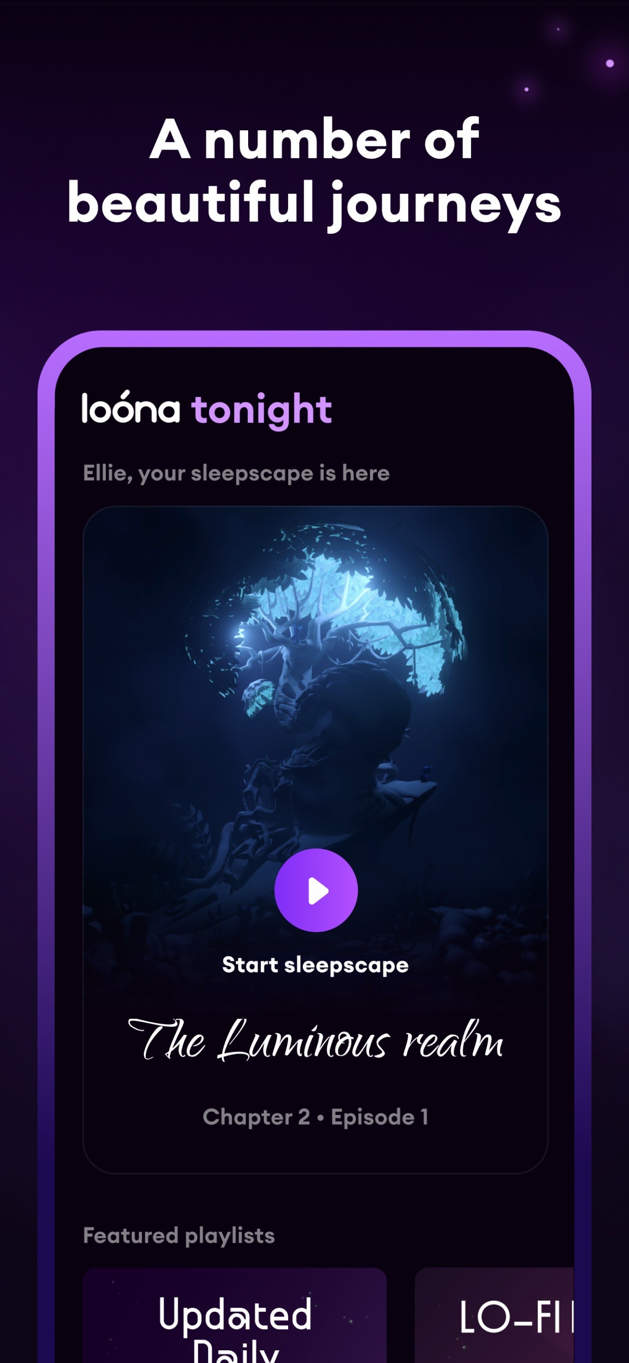 Loóna: Sleep, reduce anxiety iPhone screenshot 6