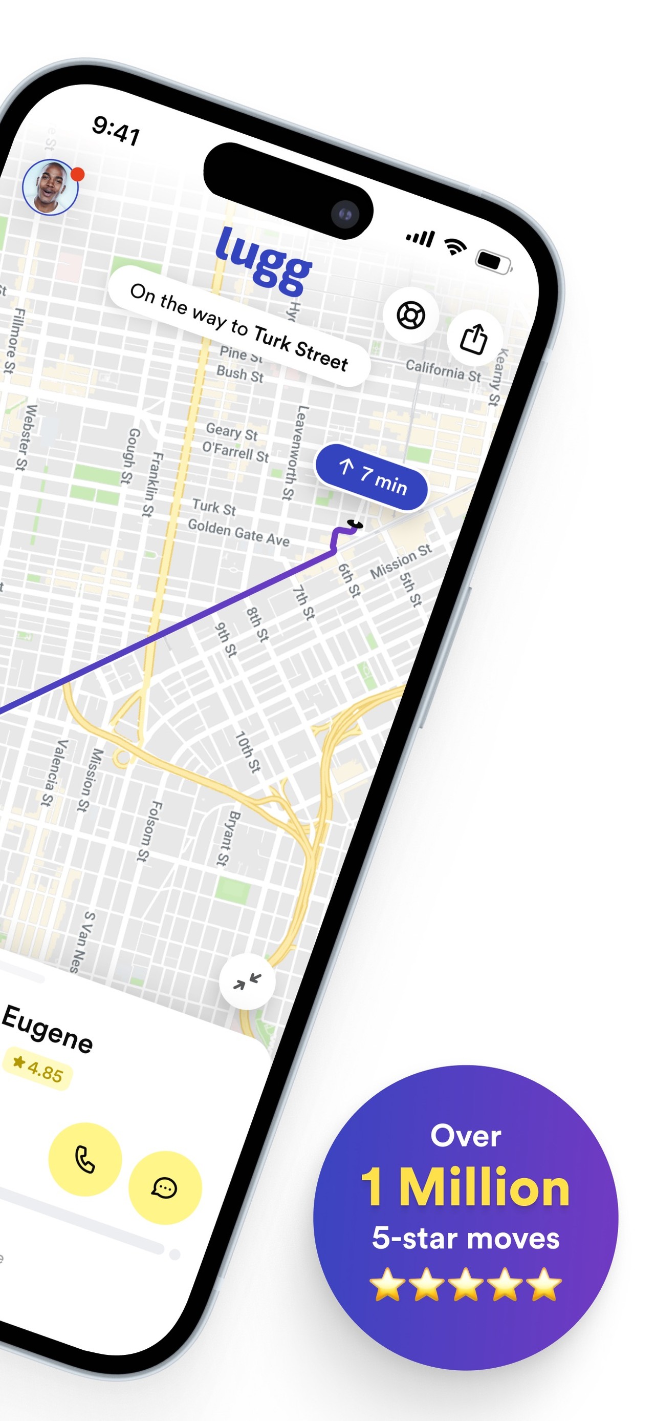 Lugg - Moving & Delivery iPhone screenshot 2