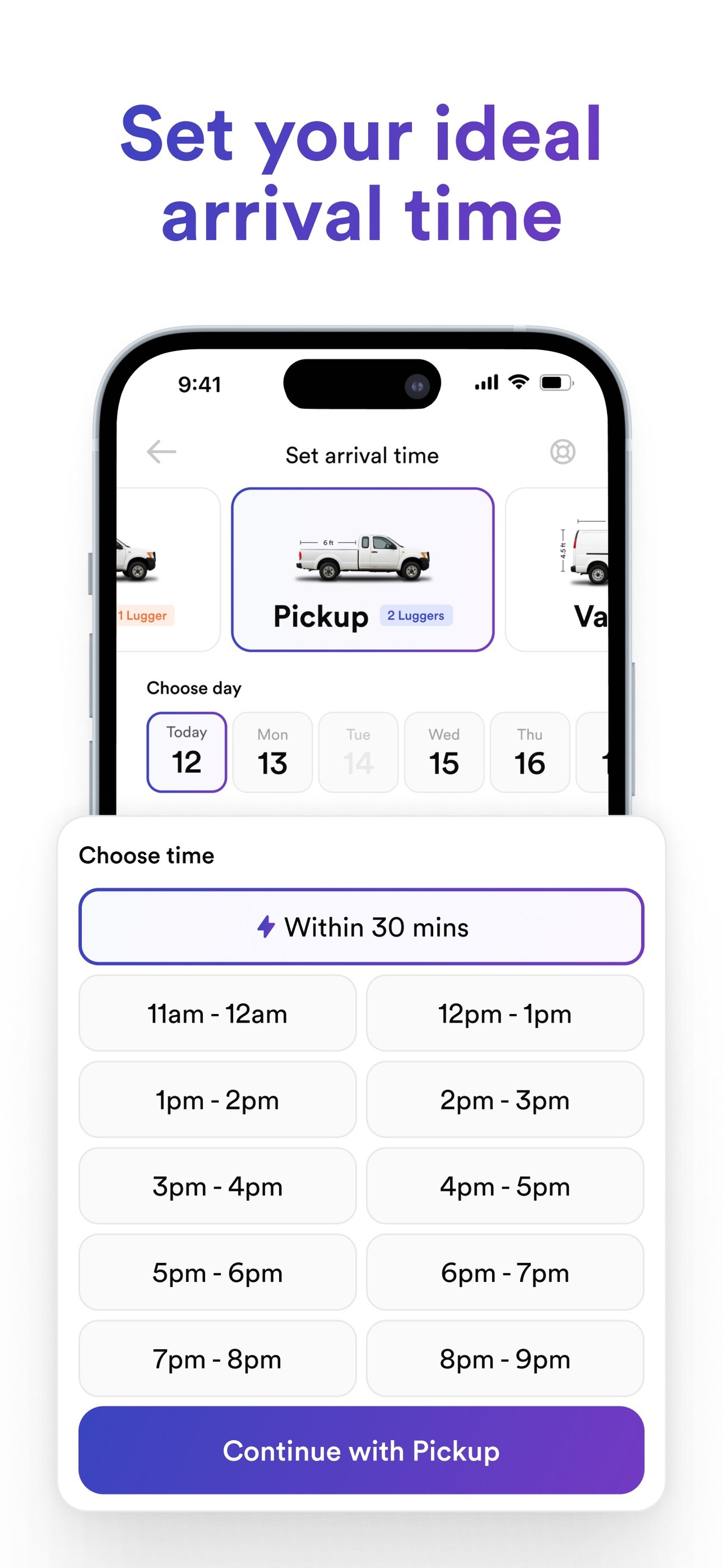 Lugg - Moving & Delivery iPhone screenshot 4