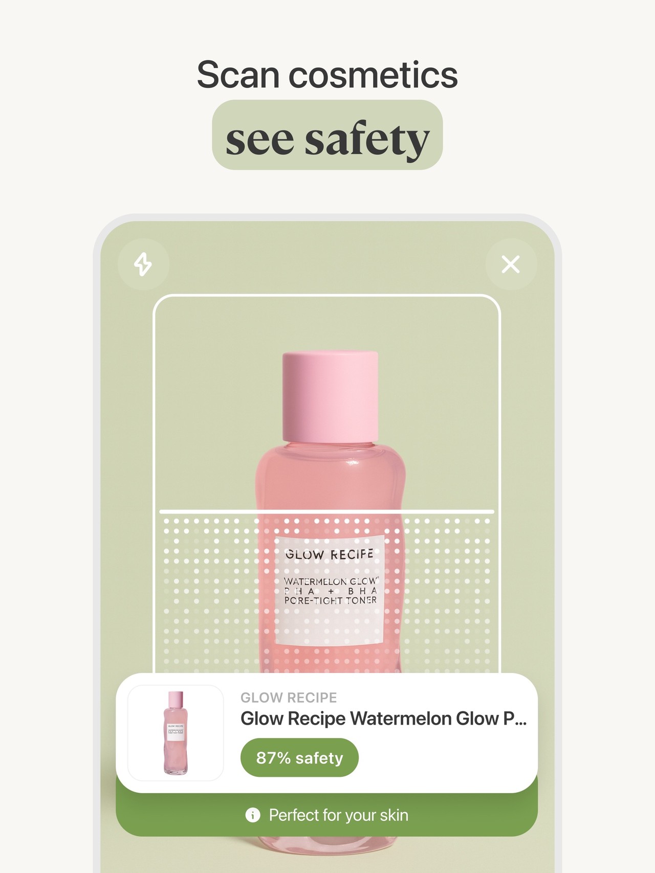Lumi Skin:The Skincare Scanner iPad screenshot 1
