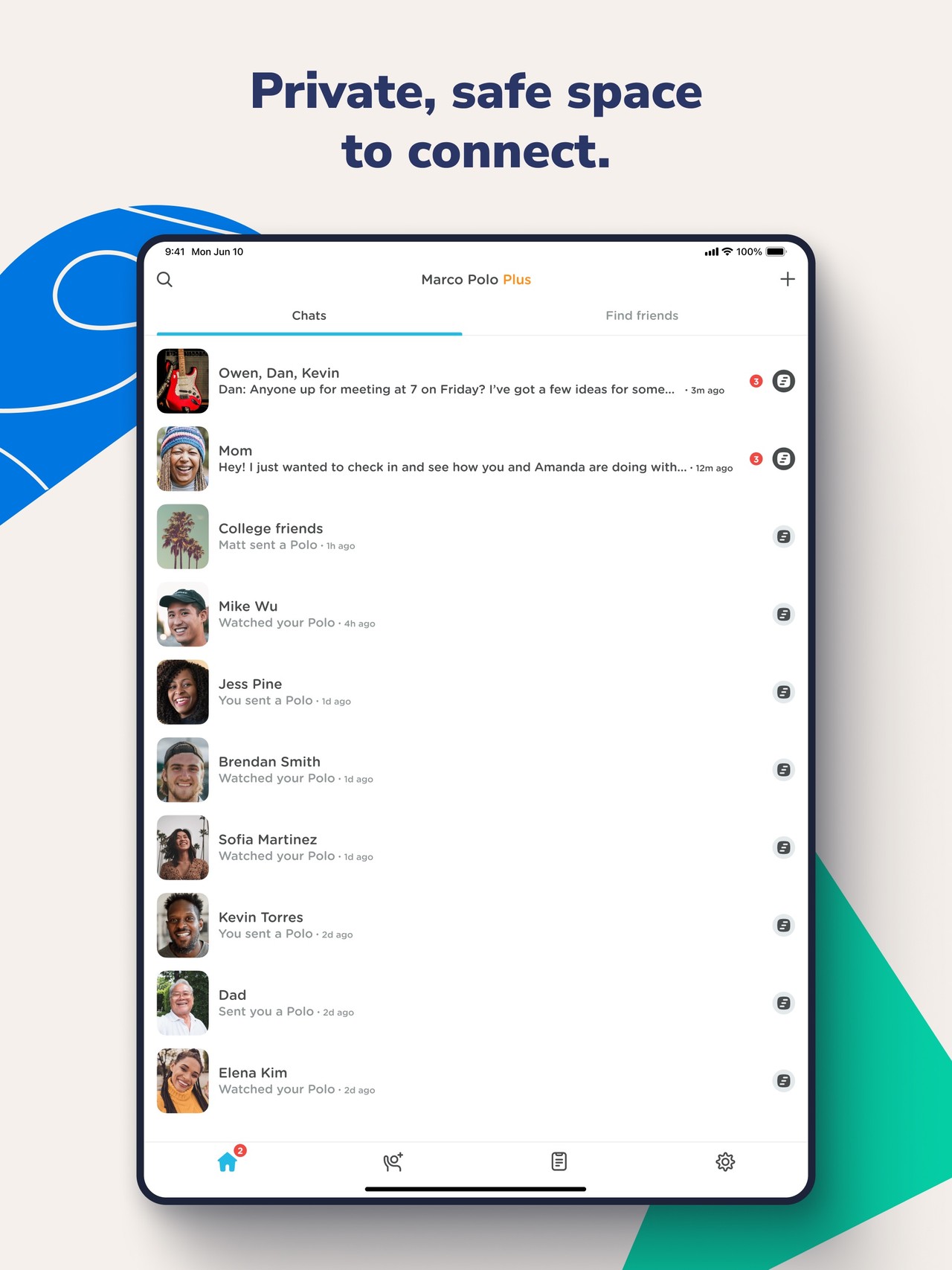 Marco Polo - Video Messenger iPad screenshot 5