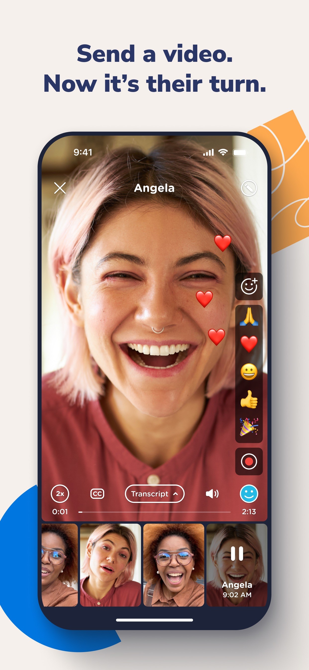Marco Polo - Video Messenger iPhone screenshot 2