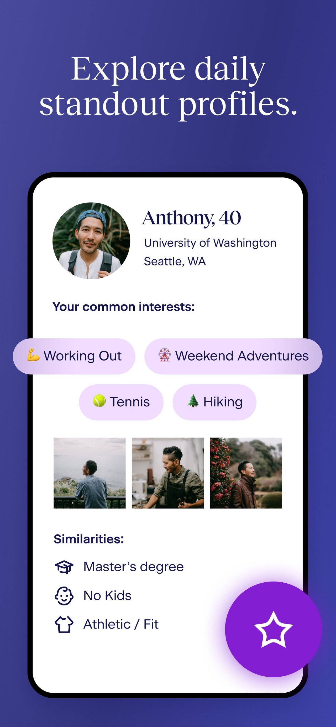 Match Dating App : Chat & Meet iPhone screenshot 5
