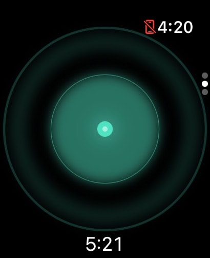 Meditate - Mindfulness app Apple Watch screenshot 2