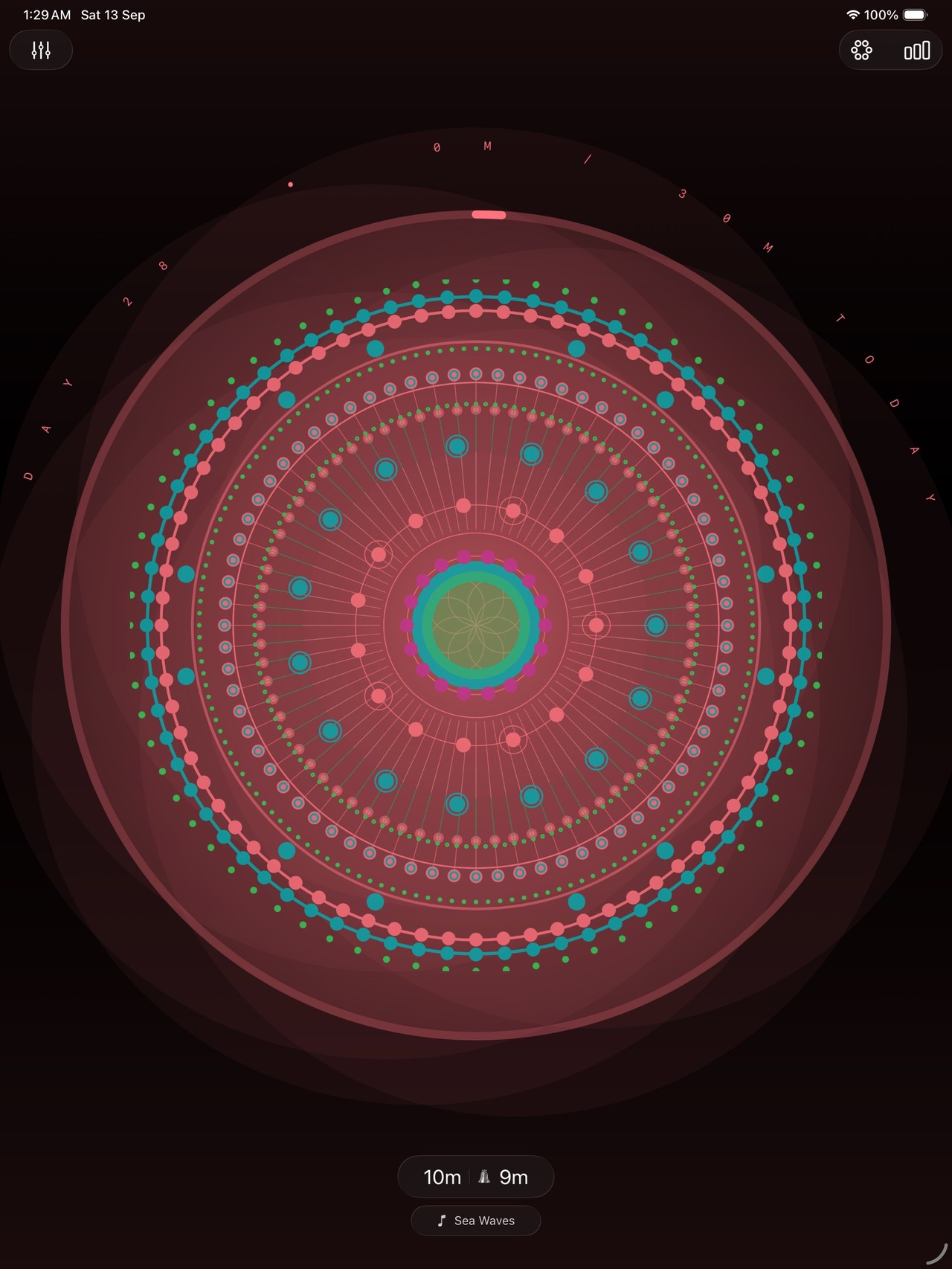 Meditate - Mindfulness app iPad screenshot 1