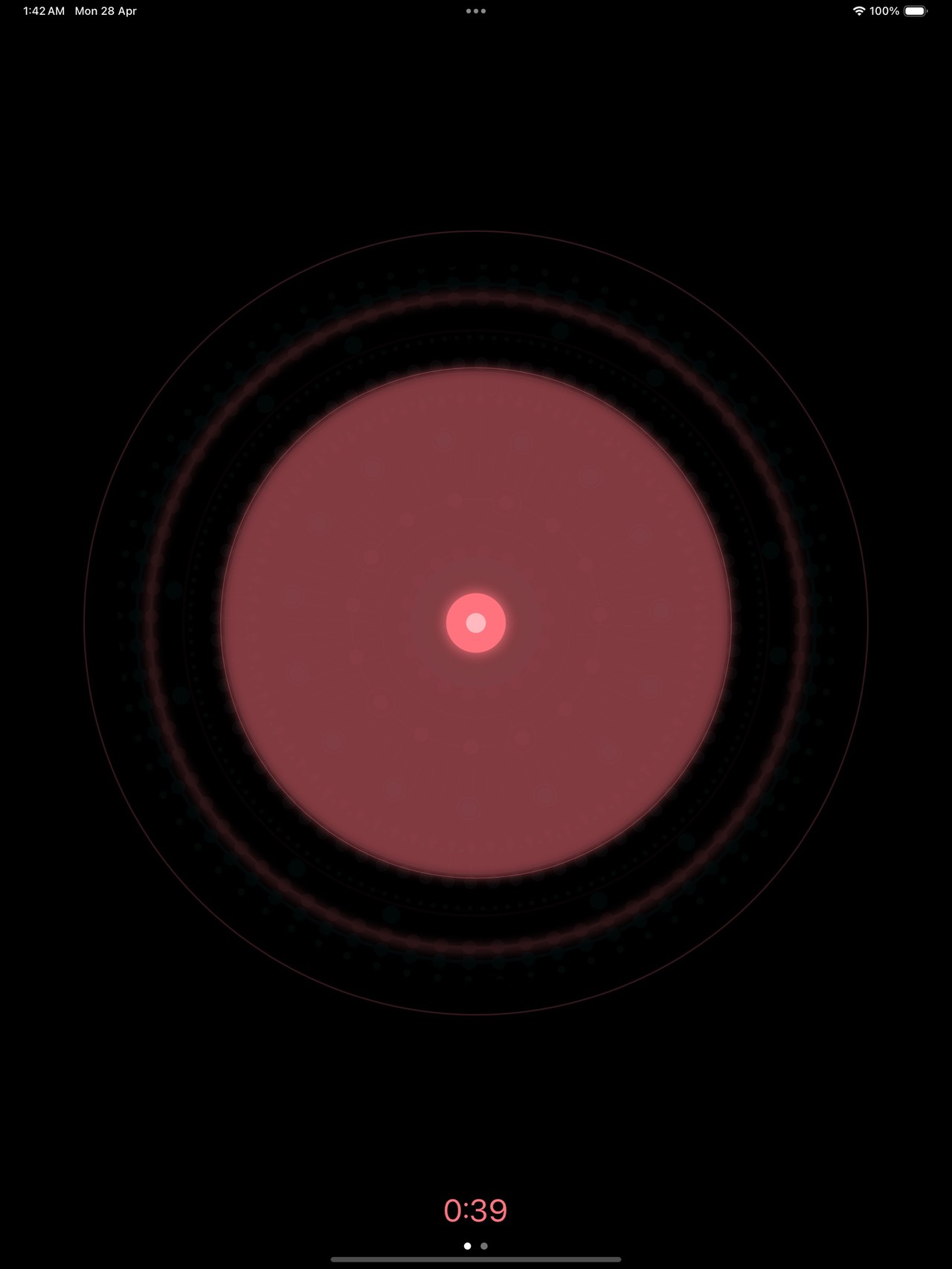 Meditate - Mindfulness app iPad screenshot 2