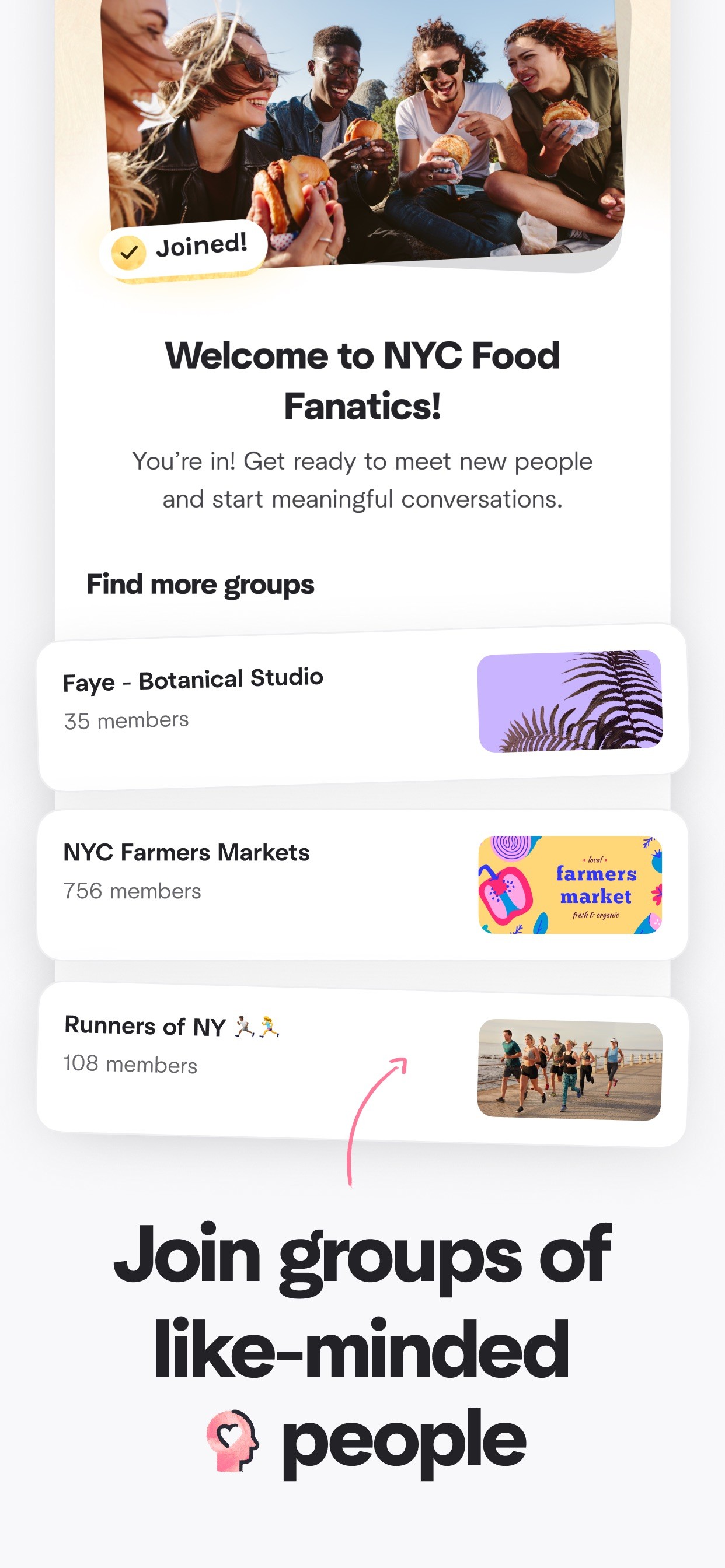 Meetup: Social Events & Groups iPhone screenshot 3