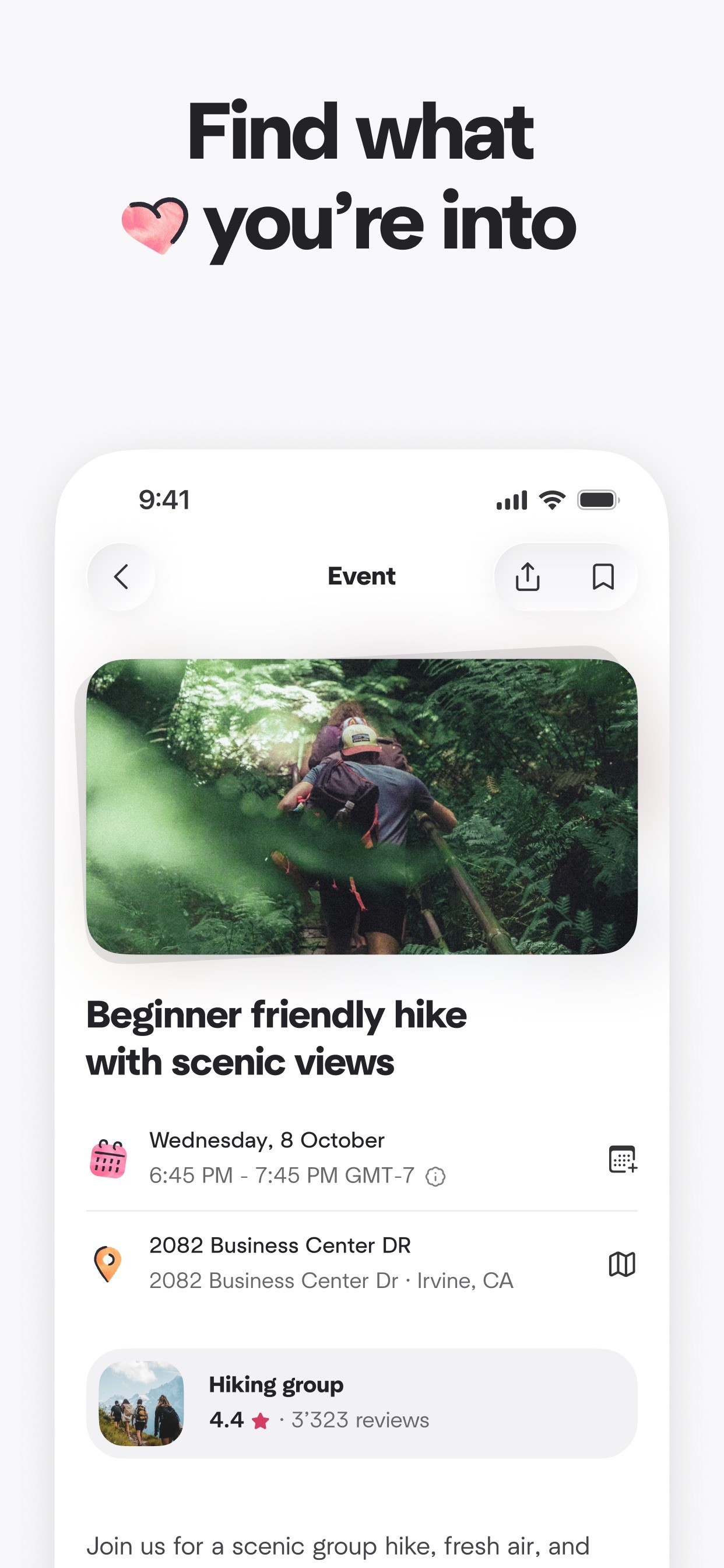 Meetup: Social Events & Groups iPhone screenshot 4