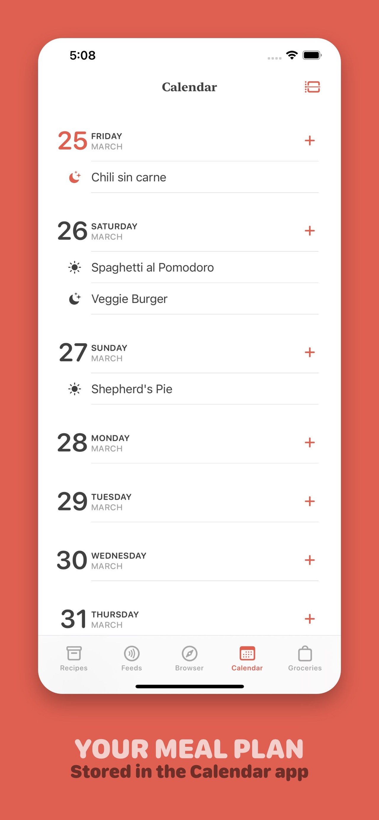 Mela - Recipe Manager iPhone screenshot 4