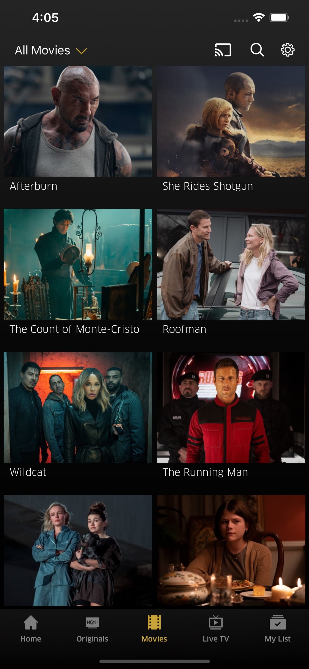 MGM+ iPhone screenshot 6