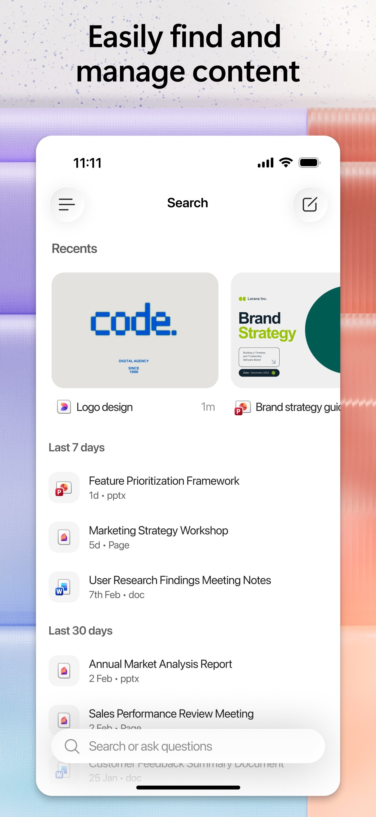 Microsoft 365 Copilot iPhone screenshot 4