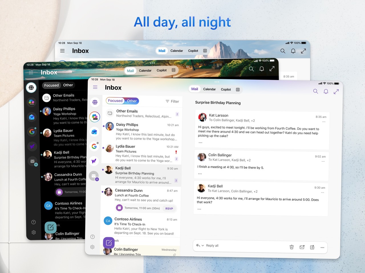 Microsoft Outlook iPad screenshot 2