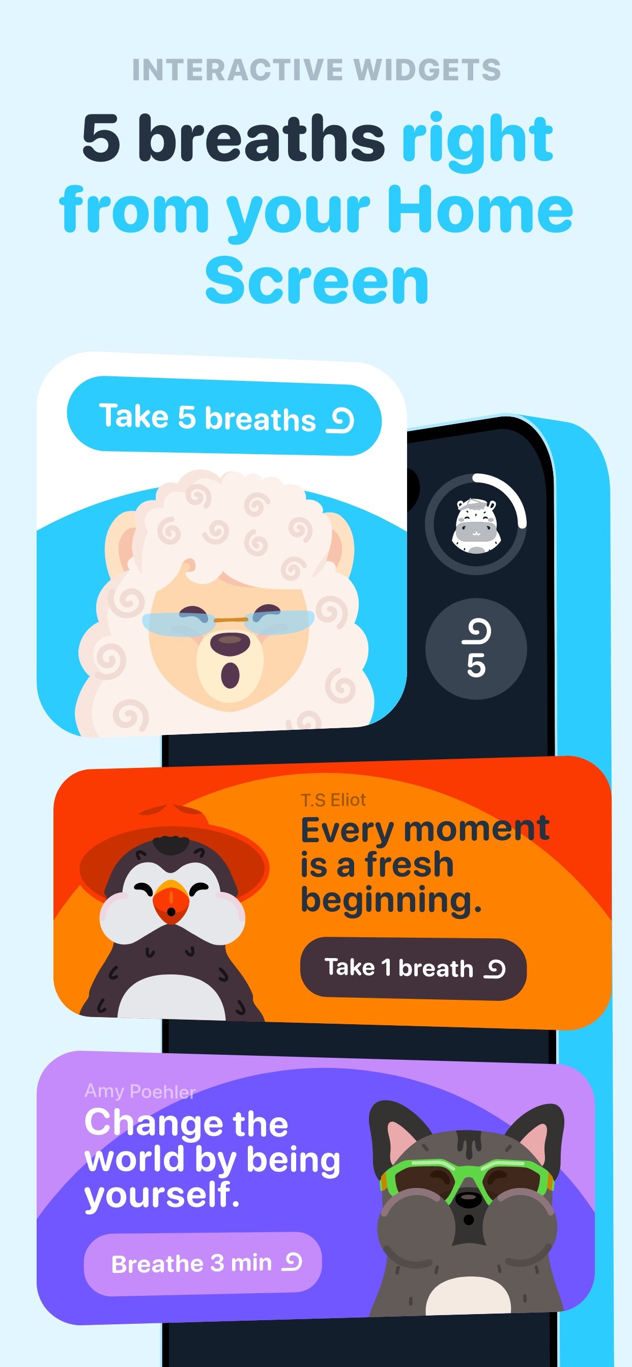 Mindllama Breathe Sleep Focus iPhone screenshot 6