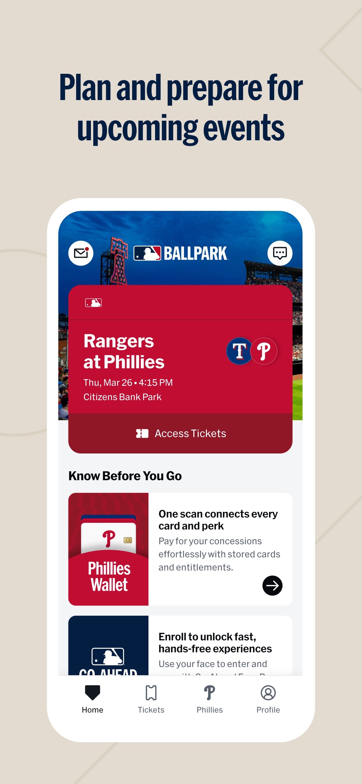 MLB Ballpark iPhone screenshot 2
