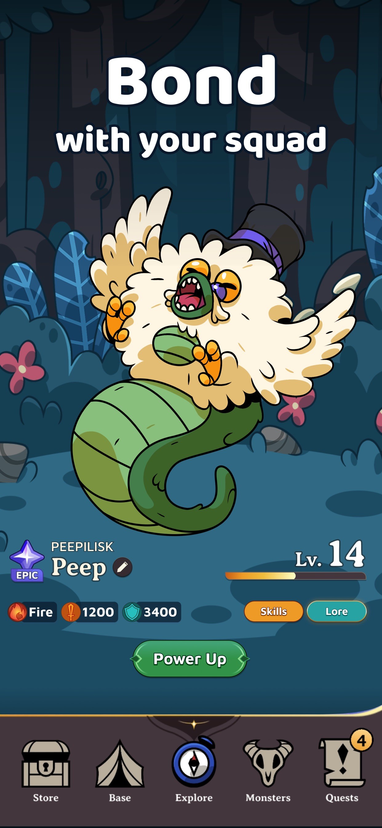 Monster Walk: Step Adventure iPhone screenshot 6