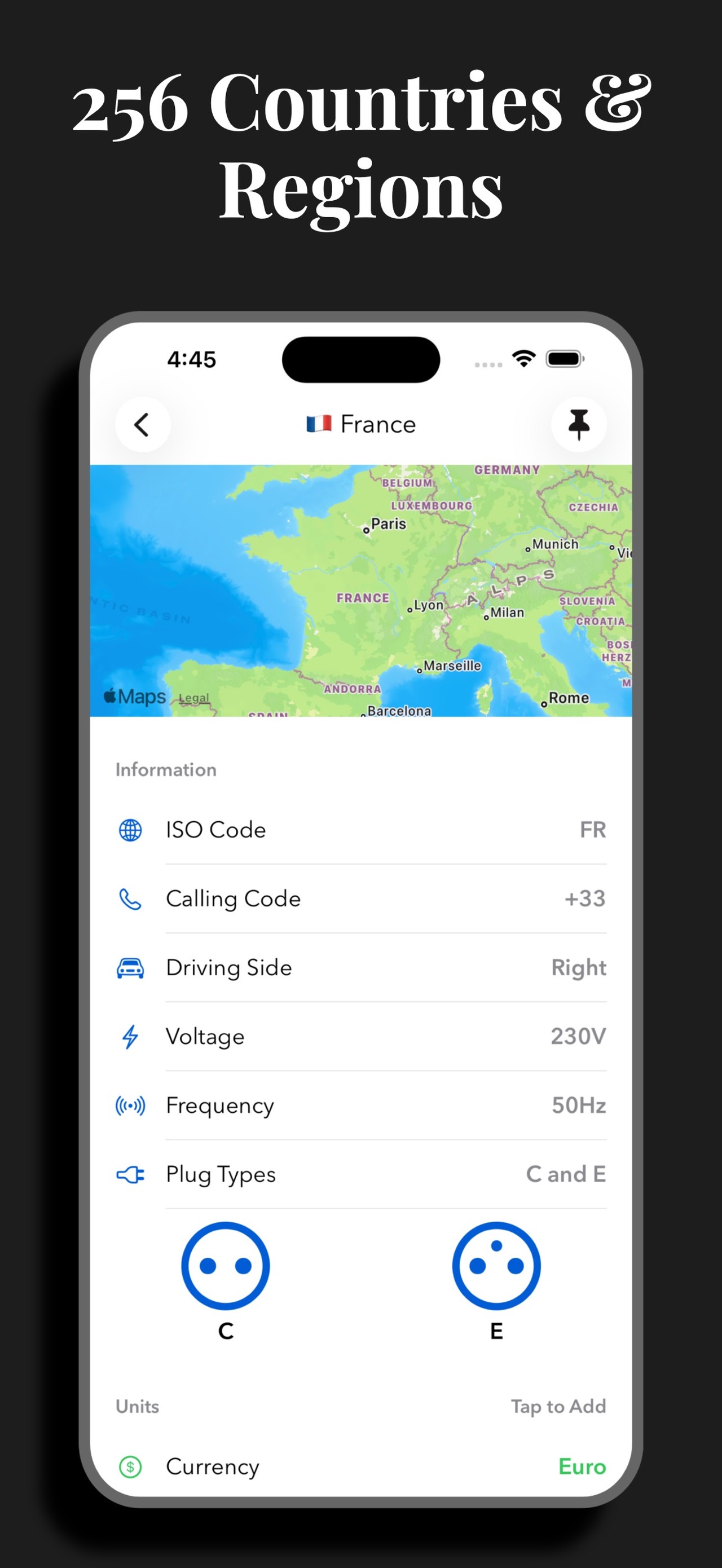 Morpho Convert Currency & Unit iPhone screenshot 3