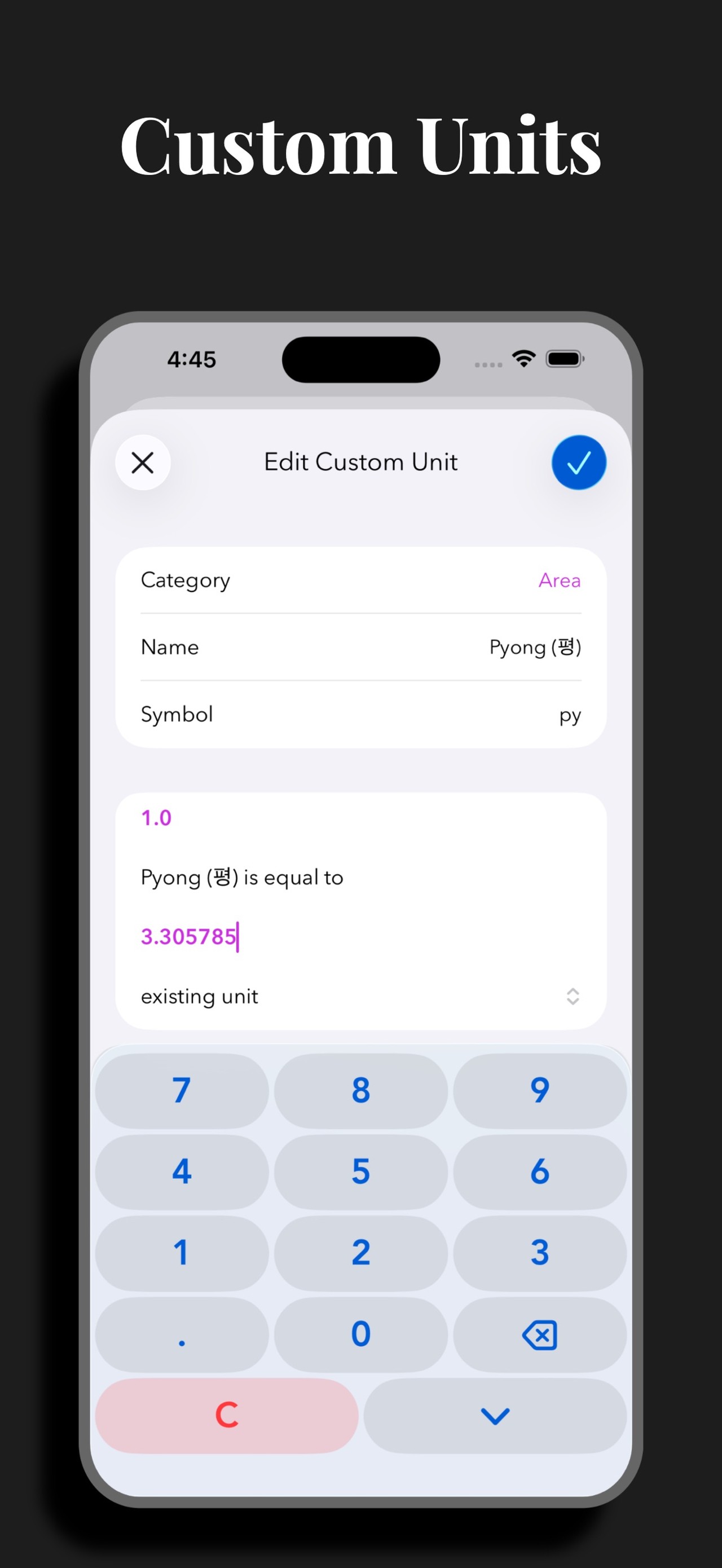 Morpho Convert Currency & Unit iPhone screenshot 5