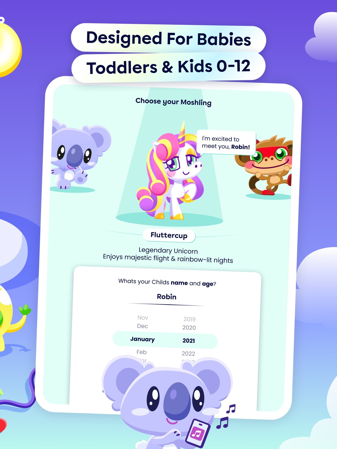 Moshi Kids: Sleep, Relax, Play iPad screenshot 2