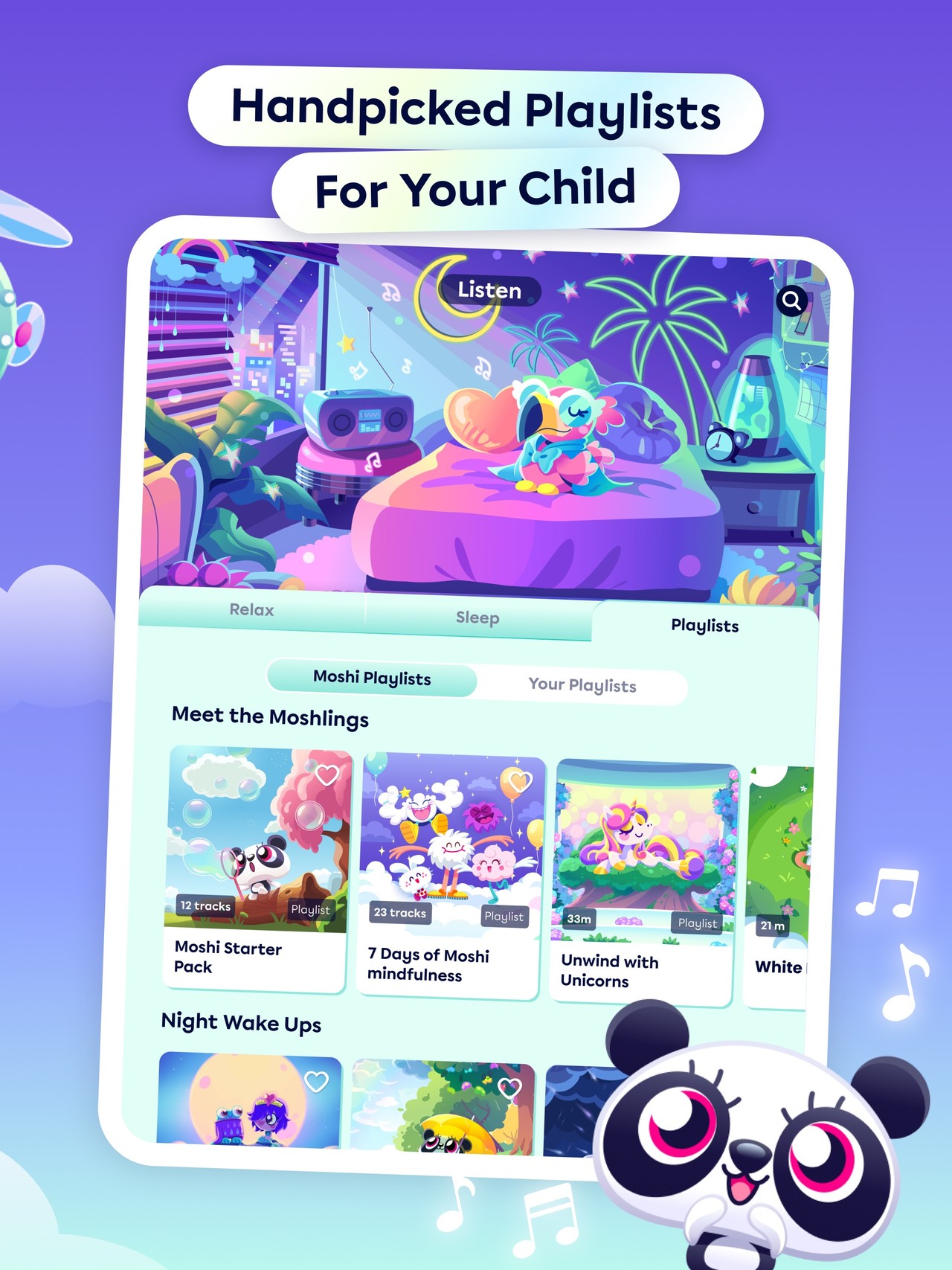 Moshi Kids: Sleep, Relax, Play iPad screenshot 4