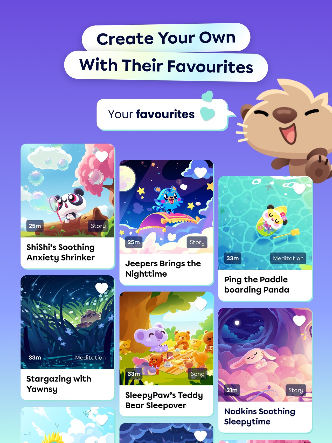 Moshi Kids: Sleep, Relax, Play iPad screenshot 5