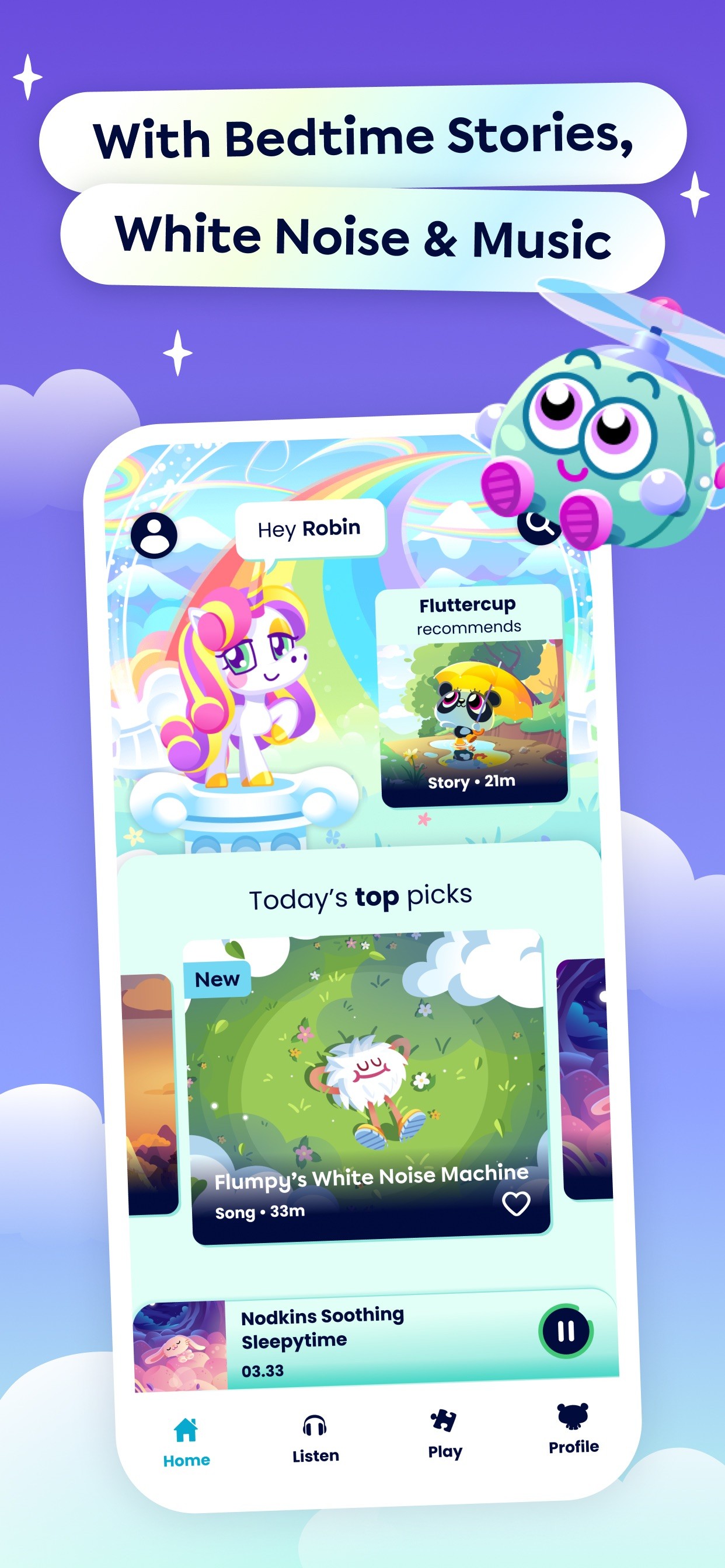 Moshi Kids: Sleep, Relax, Play iPhone screenshot 3
