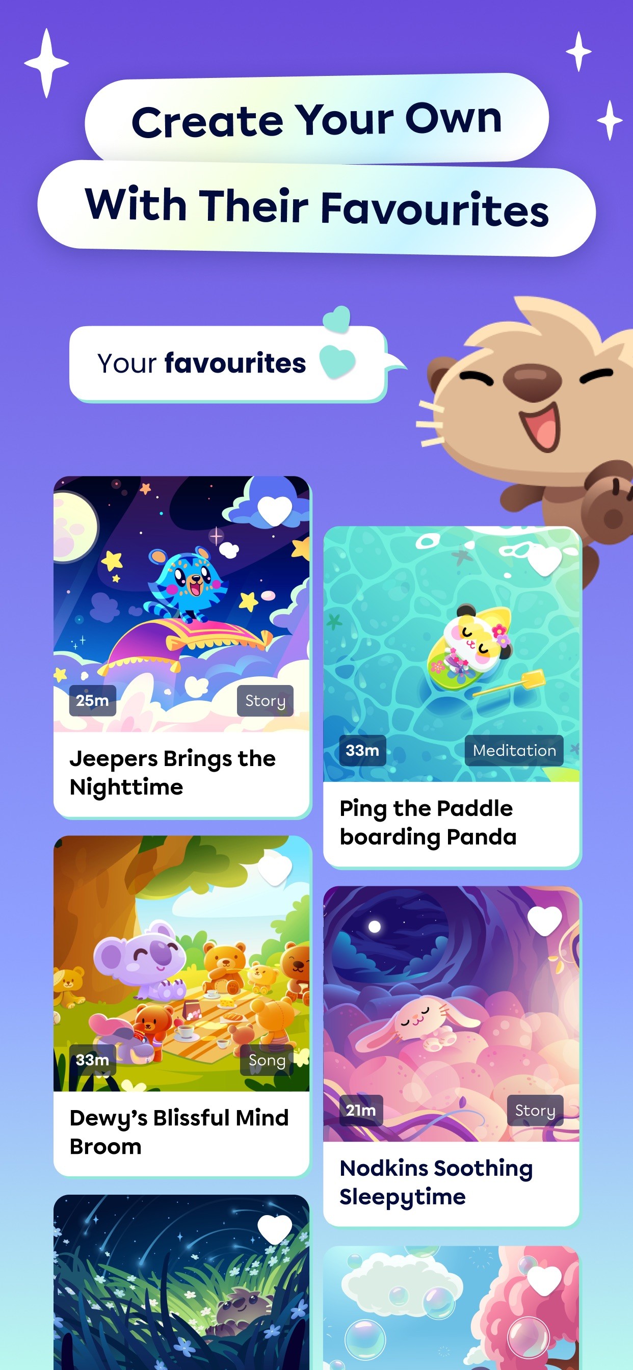 Moshi Kids: Sleep, Relax, Play iPhone screenshot 5