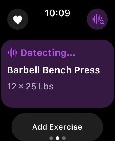 Motra AI Workout Fitness Coach Apple Watch screenshot 1