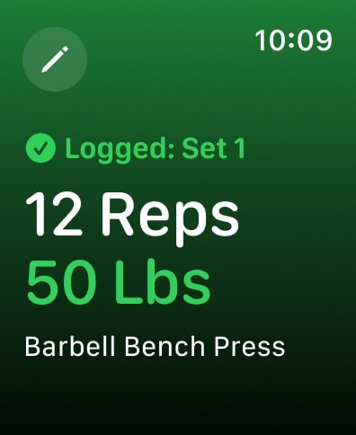 Motra AI Workout Fitness Coach Apple Watch screenshot 5
