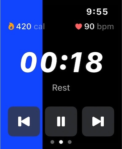 Muscle Booster Workout Tracker Apple Watch screenshot 2