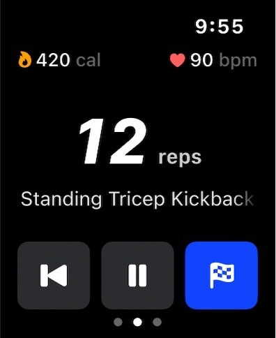 Muscle Booster Workout Tracker Apple Watch screenshot 3