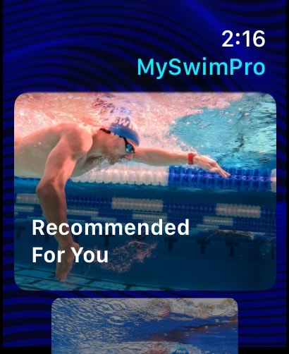 MySwimPro: #1 Swim Workout App Apple Watch screenshot 1