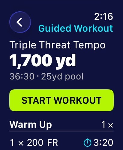MySwimPro: #1 Swim Workout App Apple Watch screenshot 2