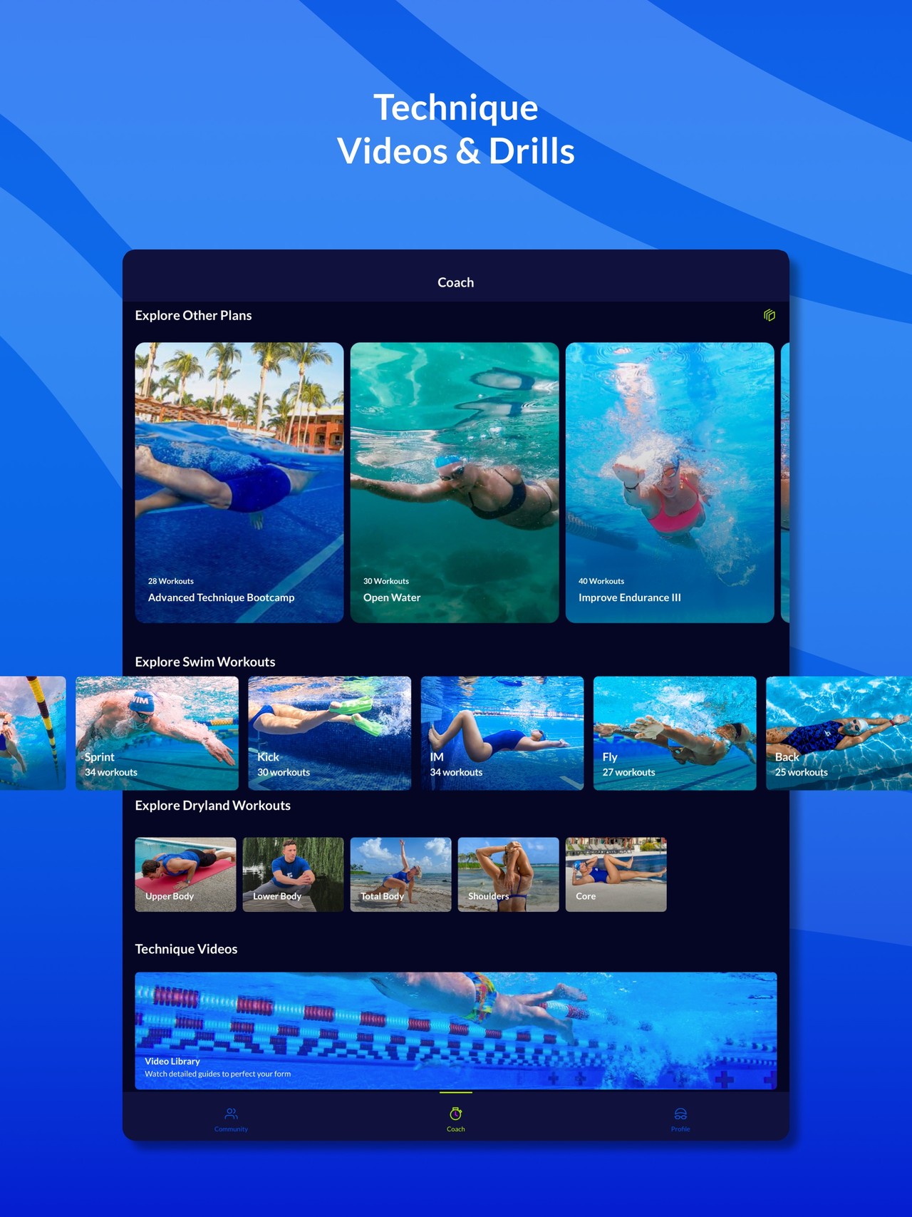 MySwimPro: #1 Swim Workout App iPad screenshot 5