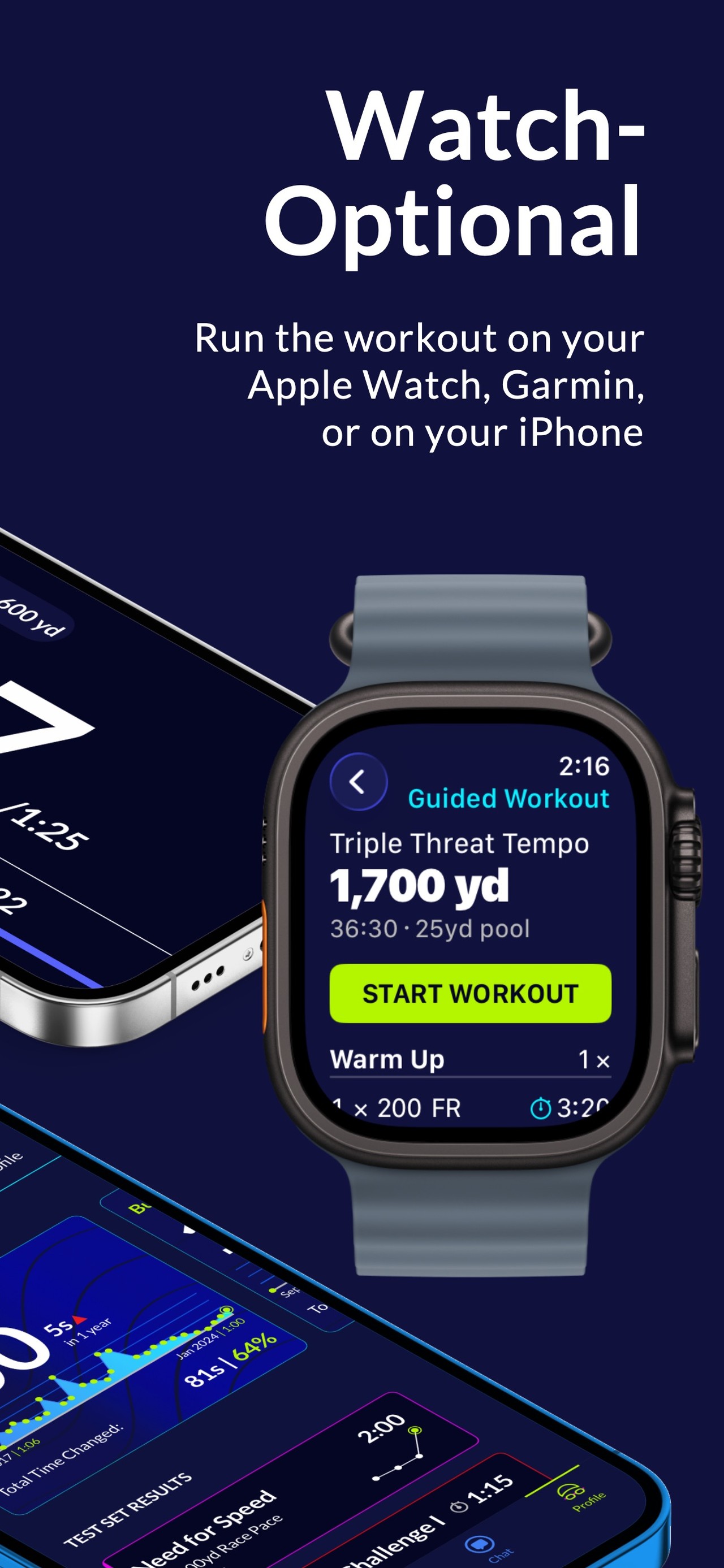 MySwimPro: #1 Swim Workout App iPhone screenshot 3