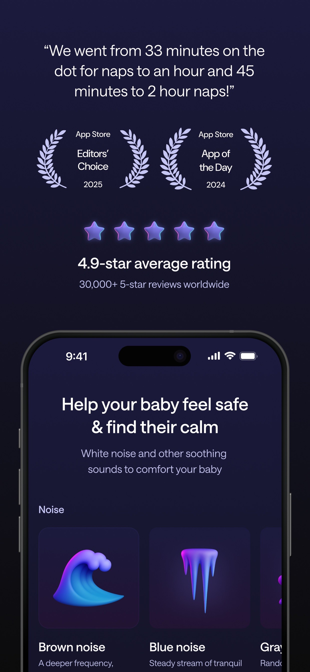 Napper: Baby Sleep Tracker iPhone screenshot 3