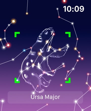Night Sky Apple Watch screenshot 1
