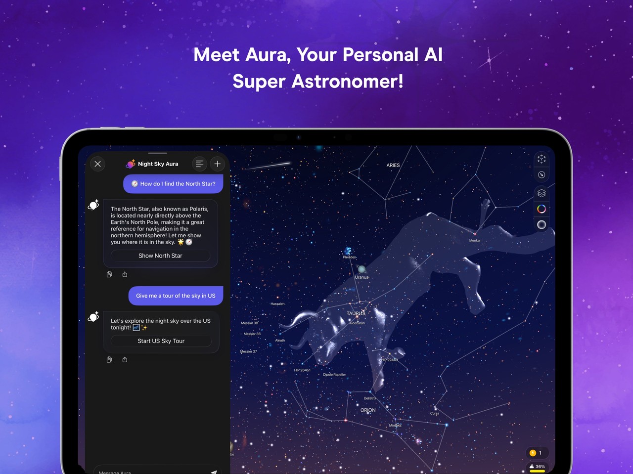Night Sky iPad screenshot 3