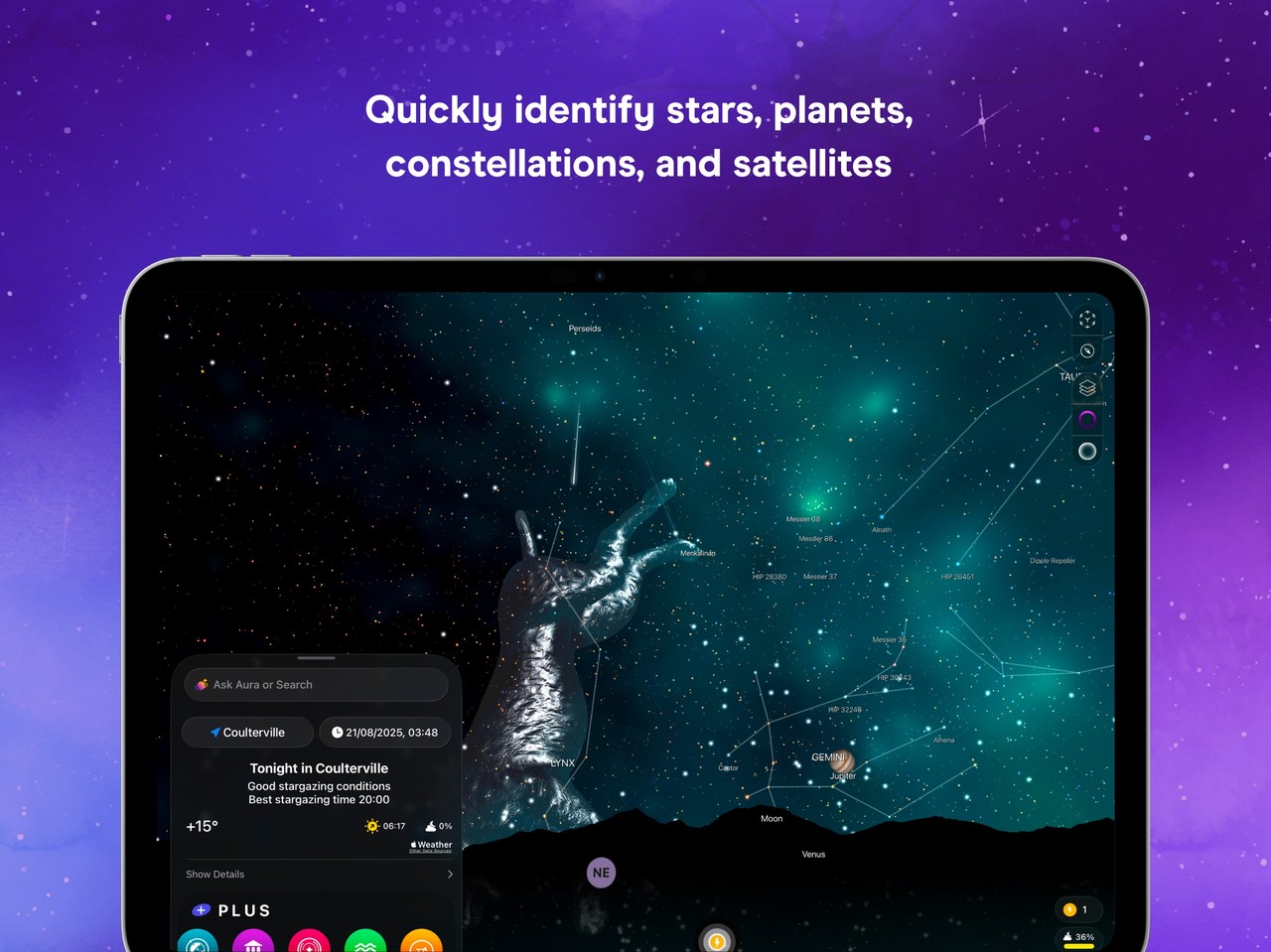 Night Sky iPad screenshot 4