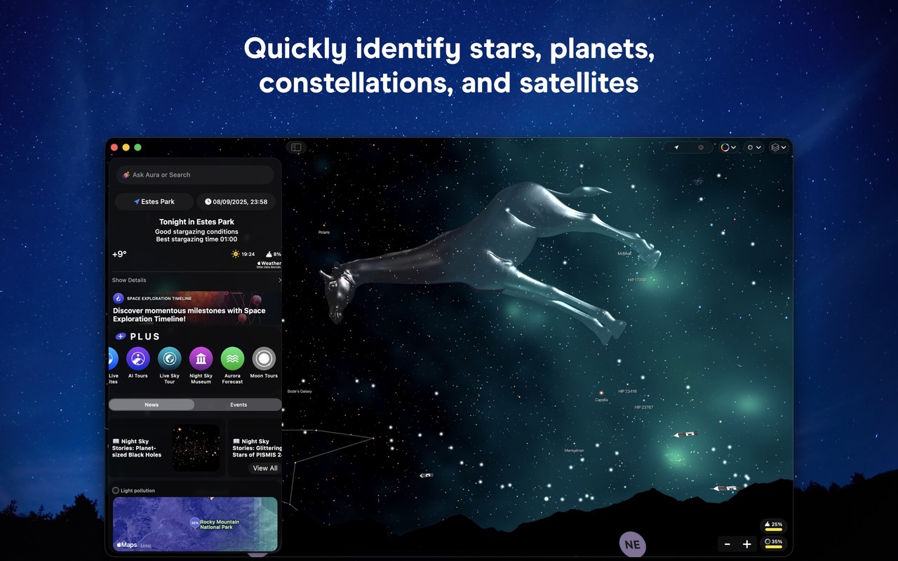 Night Sky Mac screenshot 4
