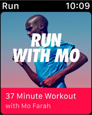 Nike Run Club: Running Coach Apple Watch screenshot 1