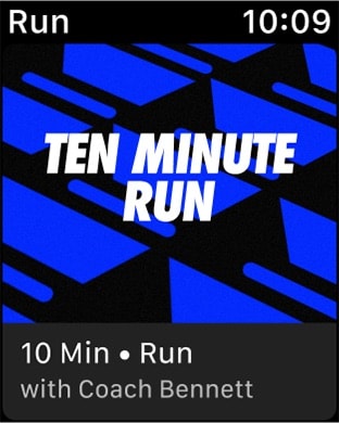 Nike Run Club: Running Coach Apple Watch screenshot 2